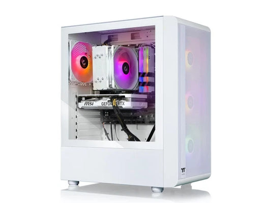 S2QT-B66R-460-LCS - Thermaltake LCGS Quartz i460 R4 Gaming Desktop Intel Core i5-13400F ToughRam