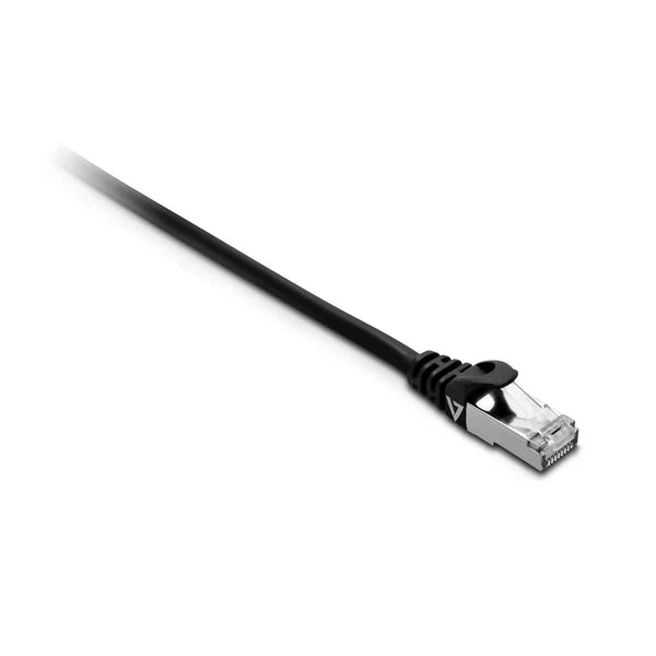 V7CAT7FSTP-1M-BLK-1N - V7 Black Cat7 Shielded & Foiled SFTP Cable