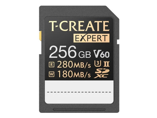 TTCSDY256GIIV6001 - Team Group 256GB Expert SD Card UHS-II U3 V60 Read/Write Speed Up to 280/18