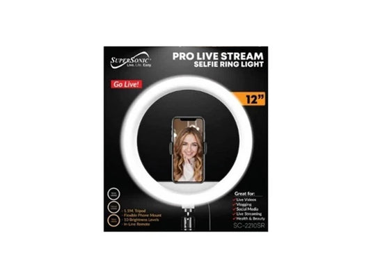 SC-2210SR - Supersonic PRO Live Stream Video Light
