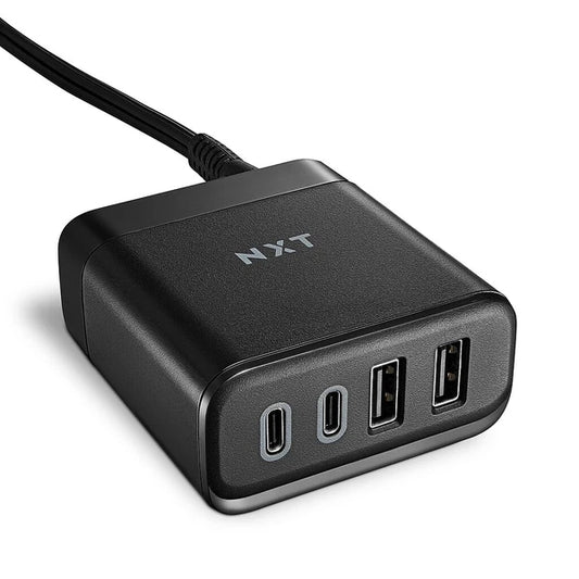 NX61429 - NXT 2.4A USB & 65W USB-C Charger Total power 100W Black
