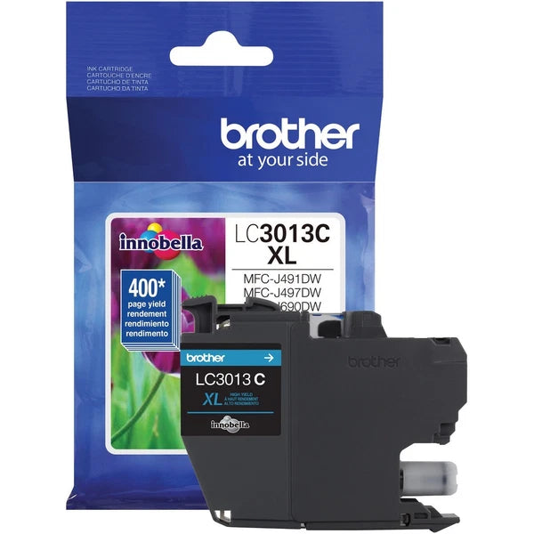 LC3013C - Brother High Yield Inkjet Ink Cartridge Cyan