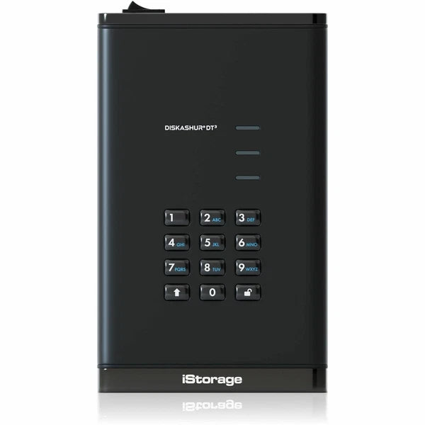 IS-DT3-256-4000-F - Kanguru iStorage diskAshur DT3 4TB Portable Hard Drive 3.5" External TAA Compliant