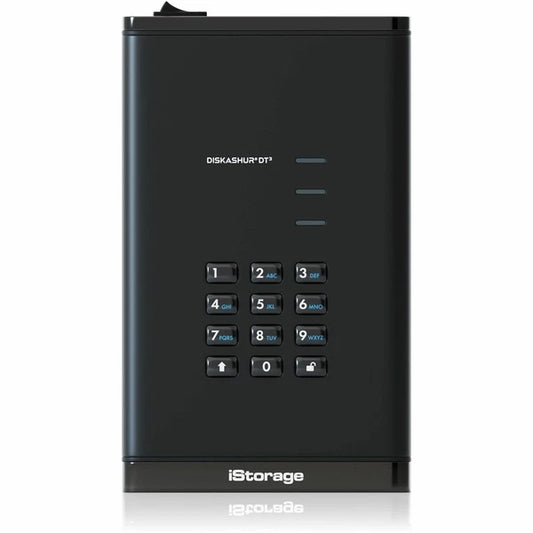 IS-DT3-256-4000-F - Kanguru iStorage diskAshur DT3 4TB Portable Hard Drive 3.5" External TAA Compliant