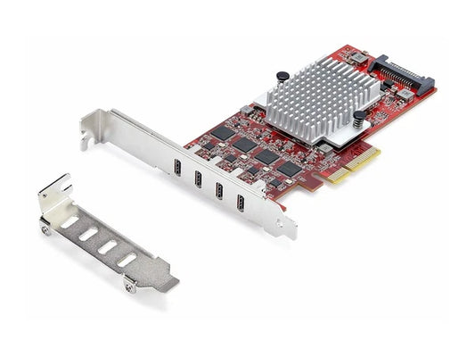 P10Q4C-USB-CARD - StarTech 4-Port USB Type-C PCIe Card USB 3.2 10Gbps USB-C PCI Express