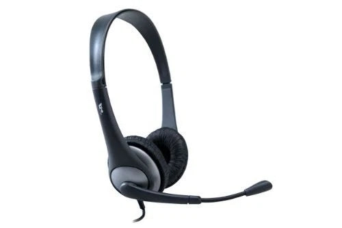 AC-204 - Cyber Acoustics Headset Stereo Wired 20 Hz 20 kHz
