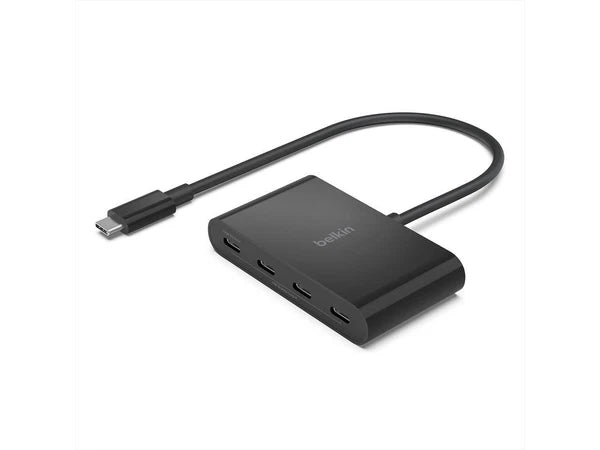 AVC018BTBK-DN - Belkin Connect USB-C to 4-Port USB-C Hub Multiport Adapter Dongle