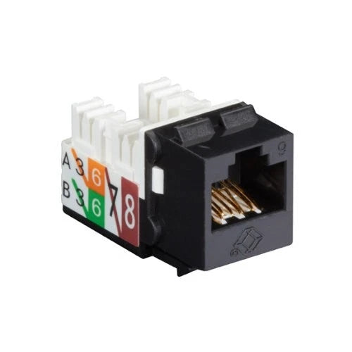 FMT631-R3 - Black Box GigaTrue2 CAT6 Keystone Jack Unshielded 110 Punchdown Type