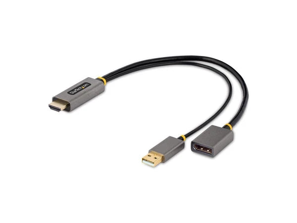 128-HDMI - StarTech 1ft 30cm HDMI to DisplayPort Adapter 4K 60Hz HDR HDMI Source