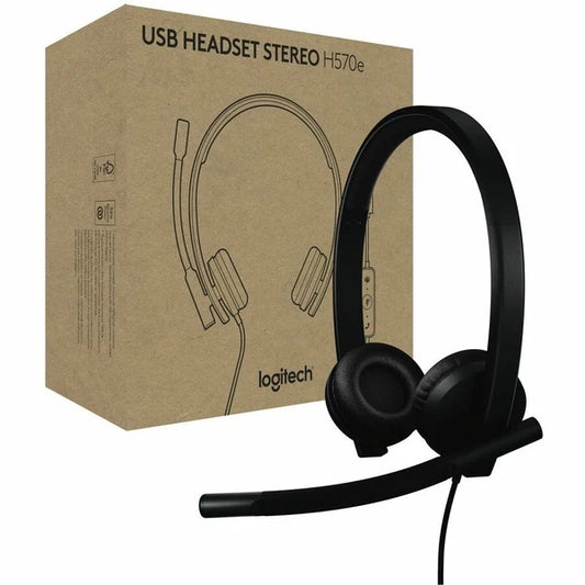 981001429 - Logitech H570e Binaural On-Ear USB-C Wired Stereo Headset