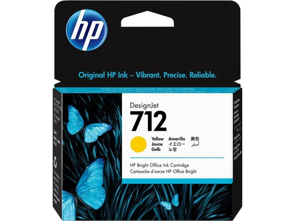 3ED69A - HP 712 Yellow Ink Cartridge