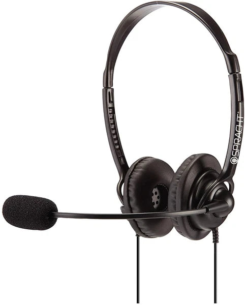 ZUM350B - Spracht Stereo 3.5/2.5 mm Multimedia Headset- Binaural