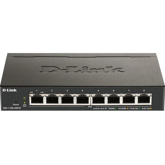 DGS-1100-08PV2 - D-Link Ethernet Switch