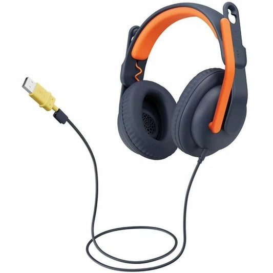 981001378 - Logitech Zone Binaural Over The Ear Learn Headset USB-A