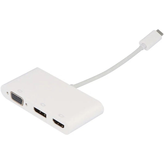 901433 - VisionTek USB-C to DisplayPort HDMI & VGA Hub