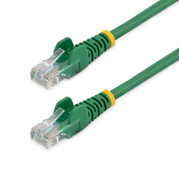 45PATCH15GN - StarTech 15ft Green Snagless Cat5e Utp Patch Cable