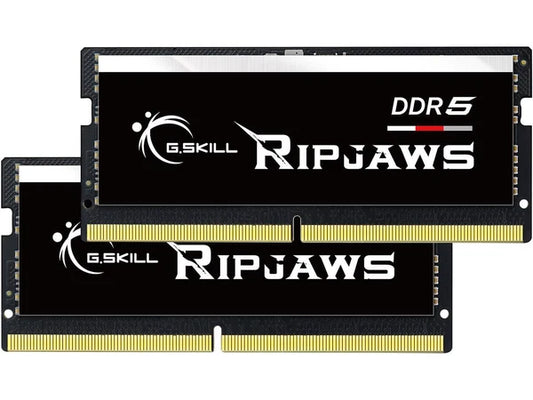 F5-5600S4040A32GX2-RS - G.Skill Ripjaws SO-DIMM 64GB 2 x 32GB 262-Pin DDR5 SO-DIMM DDR5 5600
