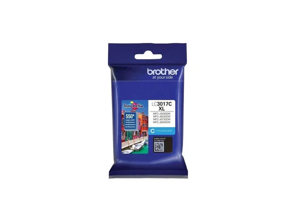 LC3017C - Brother High Yield Cyan Ink Cartridge