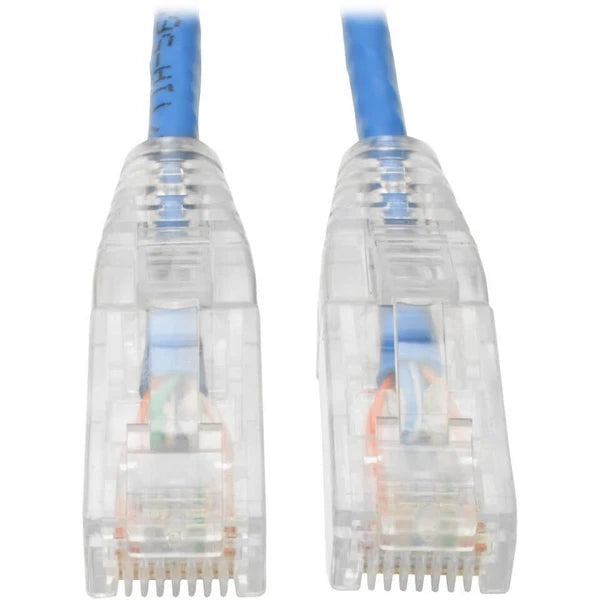 N201-S10-BL - Tripp Lite Cat6 UTP RJ45 Gigabit Snagless Molded Slim Patch Cable