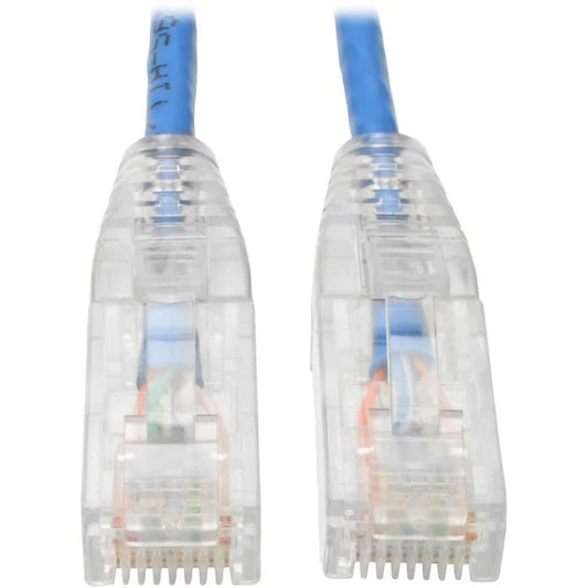 N201-S10-BL - Tripp Lite Cat6 UTP RJ45 Gigabit Snagless Molded Slim Patch Cable
