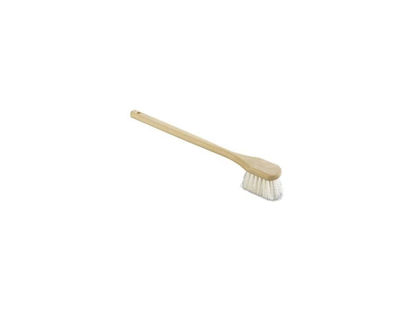 BWK4420 - Boardwalk Utility Brush Nylon Fill 20" Long Tan Handle