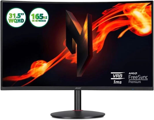 UMJX2AA302 - Acer Nitro XZ322QU S3 32" WQHD 2560x1440 LCD 1500r Curved VA Monitor