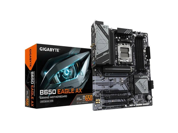 B650EAGLEAX - Intel Gigabyte AM5 LGA 1718 AMD B650 ATX DDR5 Triple M.2 Motherboard