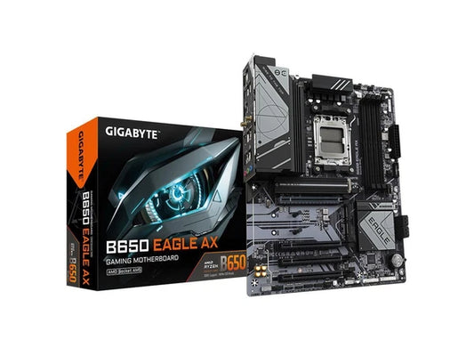 B650EAGLEAX - Intel Gigabyte AM5 LGA 1718 AMD B650 ATX DDR5 Triple M.2 Motherboard