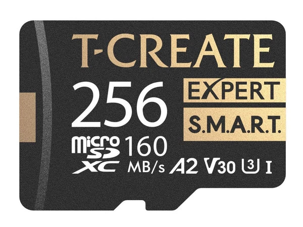 TTCS256GIA2V3003 - Team Group Group 256GB T-Create Expert S.M.A.R.T Monitored A2 microSDXC UHSI-I/U3 V30 4