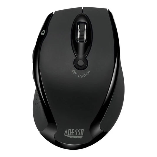 IMOUSEM20B - Adesso iMouse M20B Wireless Ergonomic Optical Mouse