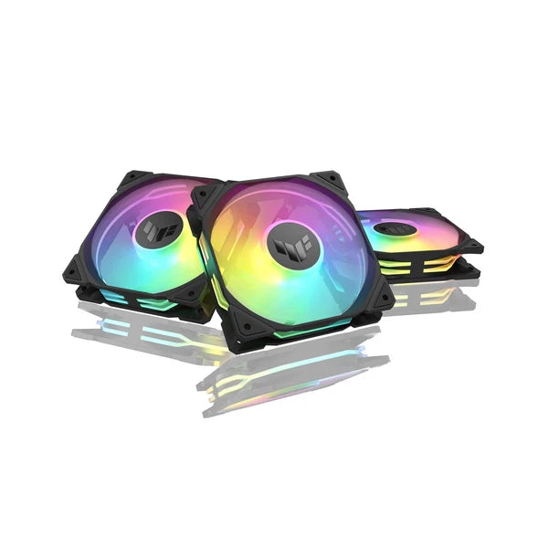 TUFGAMINGTR120FANARGB - TUF TR120 FAN RVRS BLK 3in1
