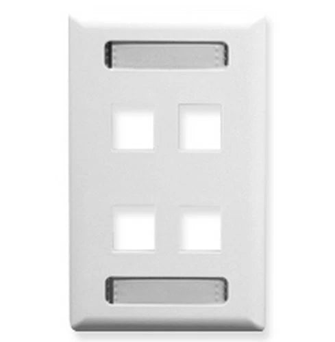 IC107S04WH - ICC Station ID Wall Plate