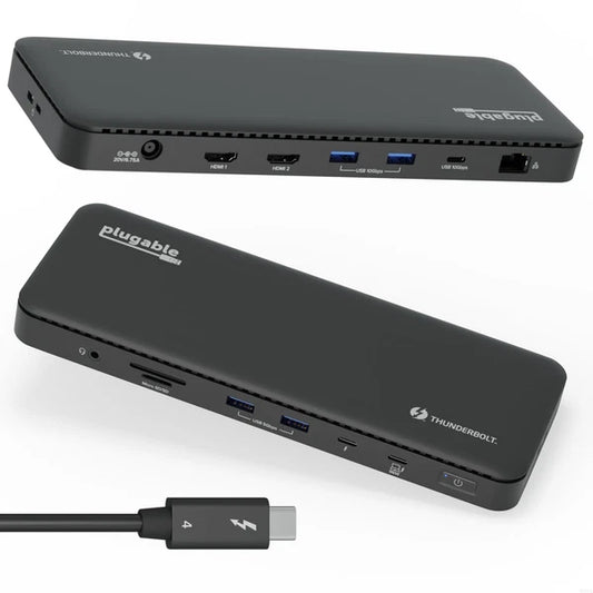 TBT4-UD5 - Plugable Thunderbolt 4 Dock