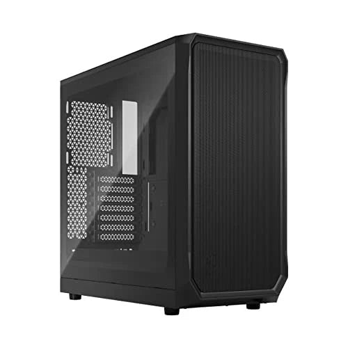 FD-C-FOC2A-01 - Fractal Design Case Focus 2 Black Mid Tower Clear Tinted tempered