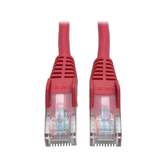 N001-006-RD - Tripp Lite Cat5e 350 MHz Snagless RJ45 Red Molded UTP Patch Cable