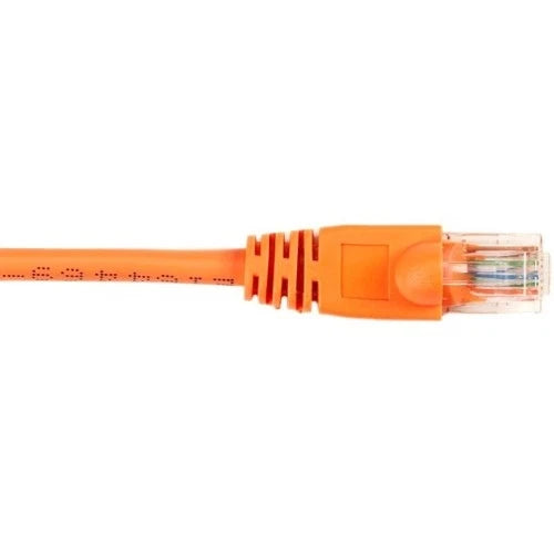 CAT6PC-006-OR - Black Box Cat6 Value Line Patch Cable Stranded Orange 6-ft. 1.8-m