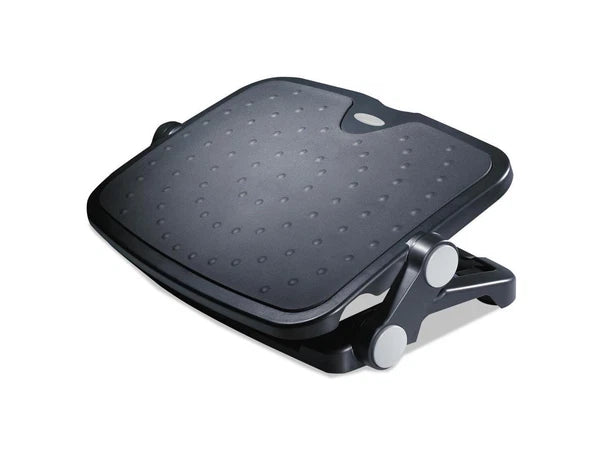 ALEFS112 - Alera Soft Cushioned Ergonomic Footrest 14w x 19 5/8d x 3 3/4 to 7 1/2h Black