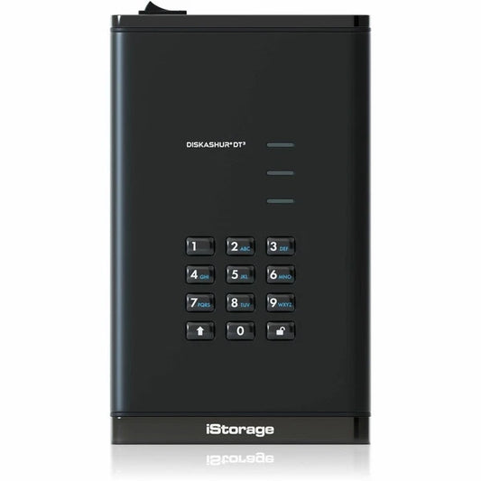 ISDT32568000F - iStorage diskAshur DT3 8TB Portable Hard Drive FIPS 140-3 Level 3 Pending