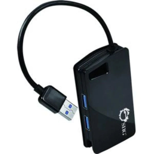 JUH30812S1 - SIIG JU-H30812-S1 SuperSpeed USB 3.0 4-Port Hub