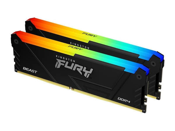 KF436C18BB2AK2/64 - Kingston FURY Beast 3600 64GB 2x32GB 3600MT/s DDR4 CL18 Desktop Memory Kit