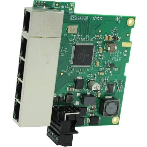 SW115 - Brainboxes Embedded Industrial 5-Port Gigabit Ethernet Switch