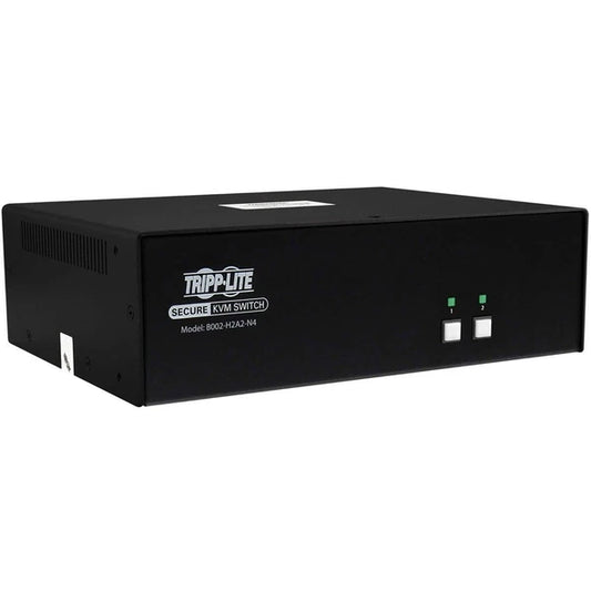 B002H2A2N4 - Tripp Lite by Eaton Secure KVM Switch 2-Port Dual Head HDMI to HDMI 4K TAA