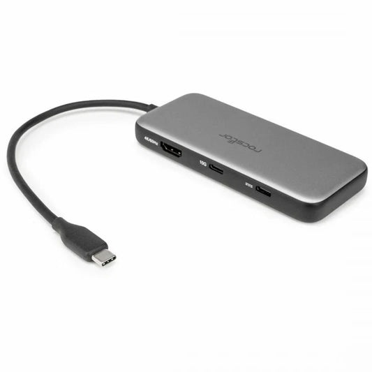Y10A320-S1 - Rocstor Type-C to HDMI/USB-A 10GX2/Type-C 10G data/SD/TF/PD Charging