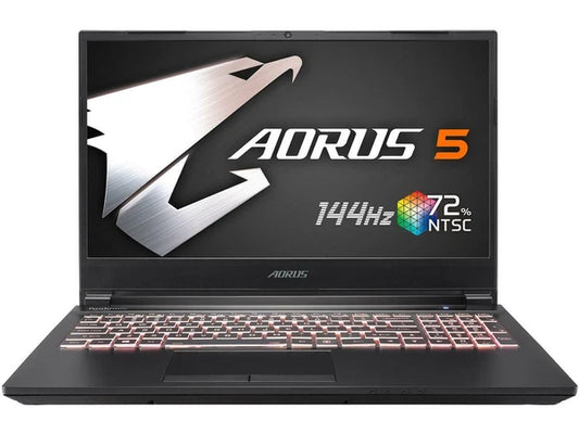 5SB-7US1130SH - Aorus 15.6" 144 Hz IPS Intel Core i7 10th Gen 10750H 2.60 GHz