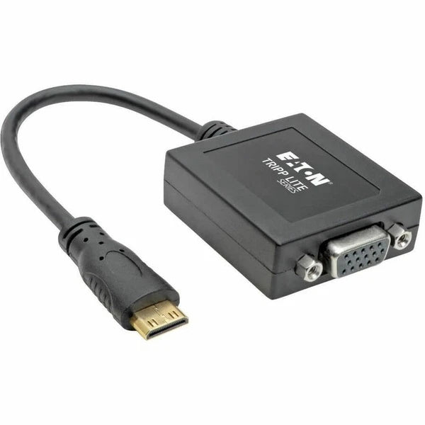P13106NMINI - Tripp Lite 6in Mini HDMI to VGA Adapter Converter M/F