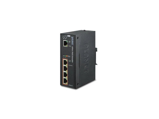 IPOE-E174 - Planet 1-Port Ultra PoE to 4-Port 802.3af/at Gigabit PoE Extender
