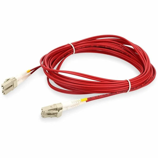 ADDLCLC2M5OM4RDTAA - AddOn 2m LC to LC OM4 Duplex OFNR Riser-Rated TAA Fiber Patch Cable