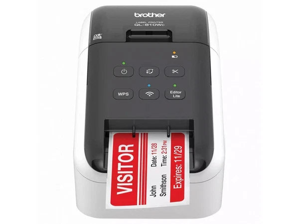 QL-810WC - Brother Desktop Direct Thermal Printer Two-color Label Print USB