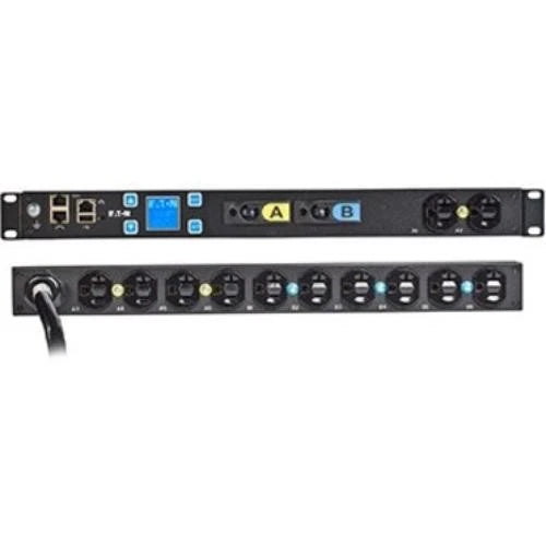 EMIT03-10 - Eaton Metered Input Rack PDU 2.88kW max 120V 24A 1U L5-30P Single-Phase PDU