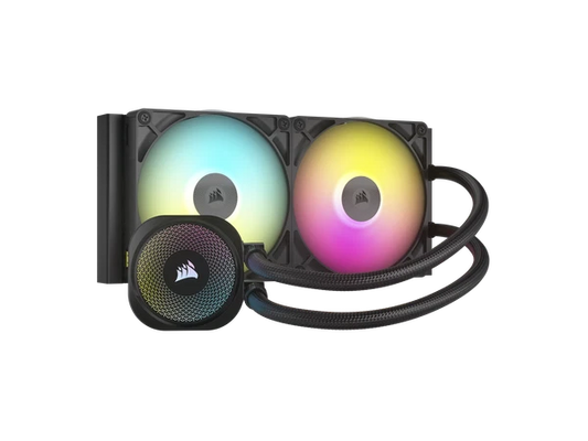 CW-9061017-WW - Corsair iCUE LINK TITAN 280 RX RGB Liquid CPU Cooler RX140 RGB Fan